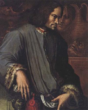 Sandro Botticelli Giorgio vasari,Portrait of Lorenzo the Magnificent Norge oil painting art
